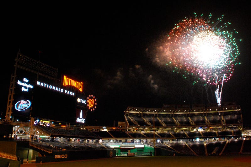 The Nationals Even Lose To Fireworks