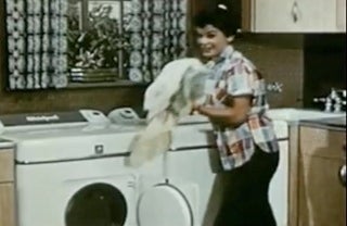 Illustration for article titled Vintage Whirlpool Ad: Nothing Says "Liberation" Like A Woman's Right To Do The Laundry