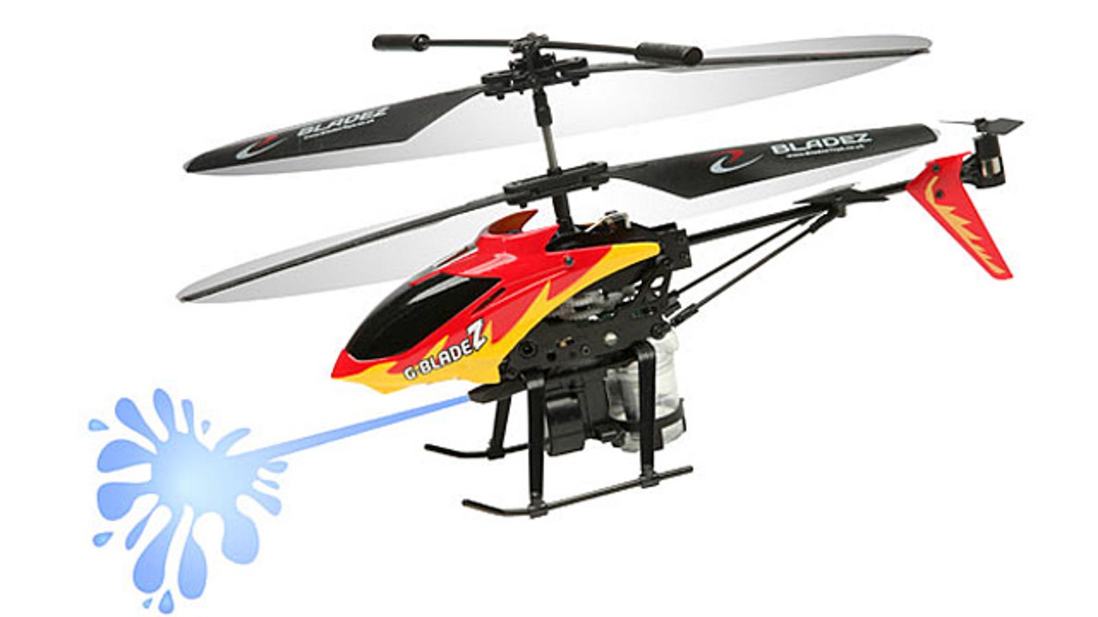 rc car with water gun