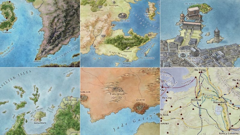 Map Of The World Song We've seen some amazing maps of the lands of Westeros and Essos, from George R.R. Martin's A Song of Ice and Fire series. There are nifty maps in the front ...
