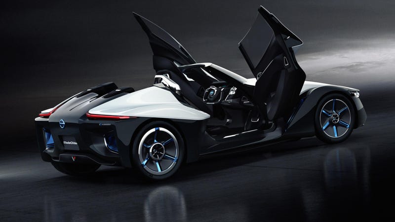 The Nissan Bladeglider Is A Three Seater Deltawing For The Street