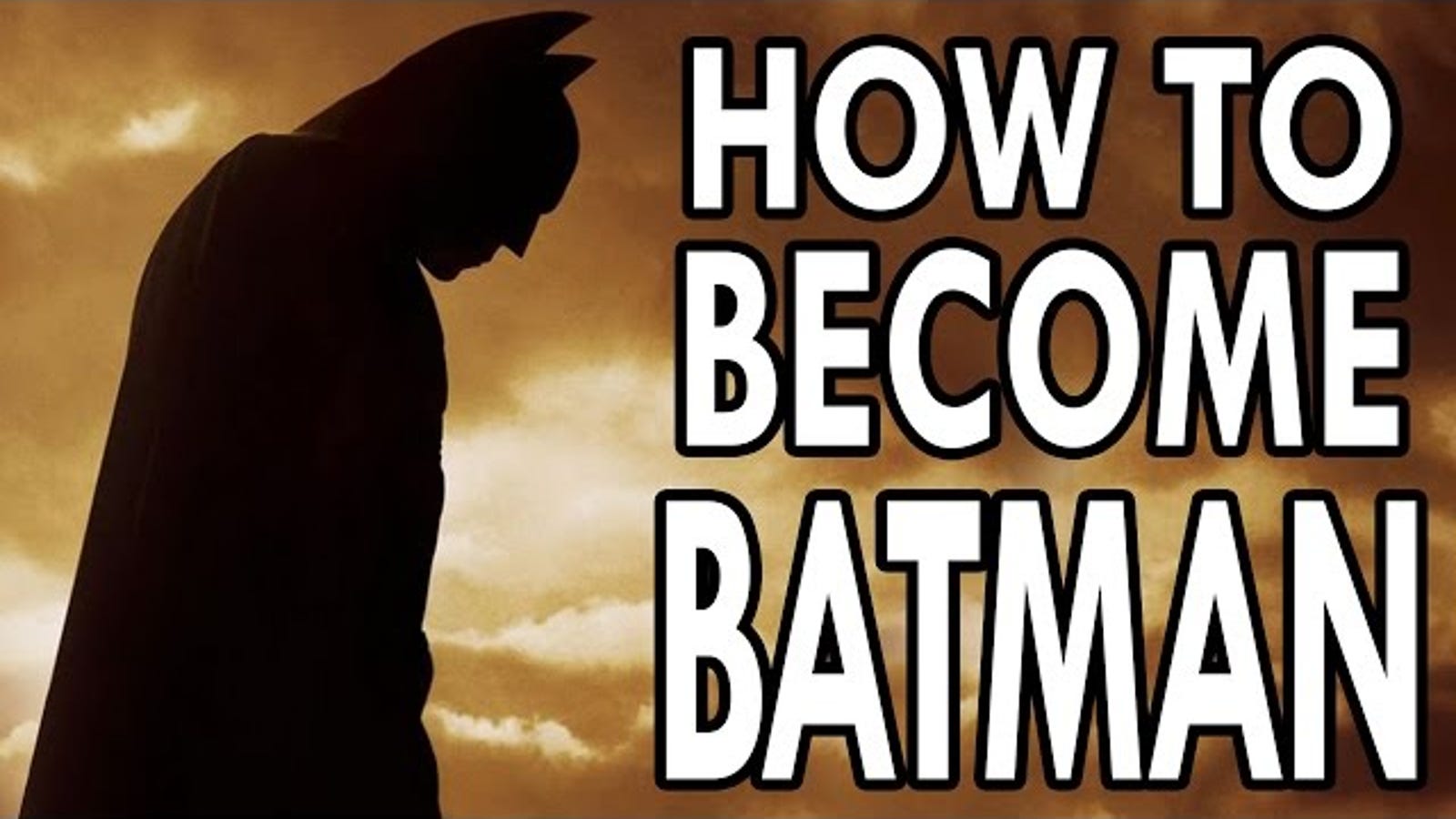 This Video Will Teach You How to Batman (It's Expensive)
