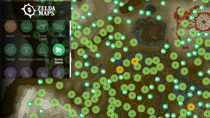 Zelda Data Miners Mapped Out the Hundreds of Items and Locations in ...