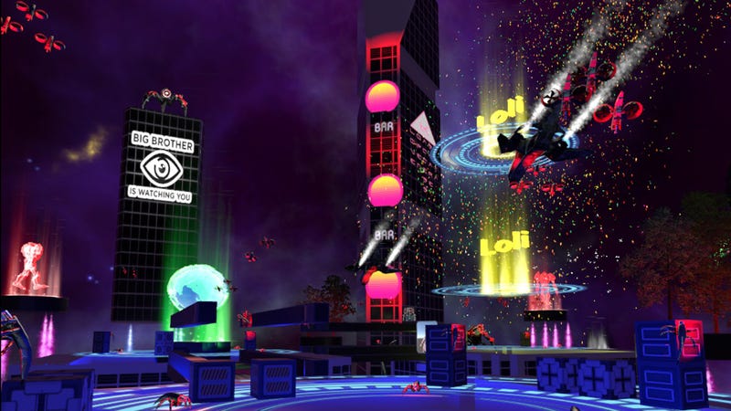 Okay, Cyber Punk City is sort of the cyberpunk future we dreamed of.