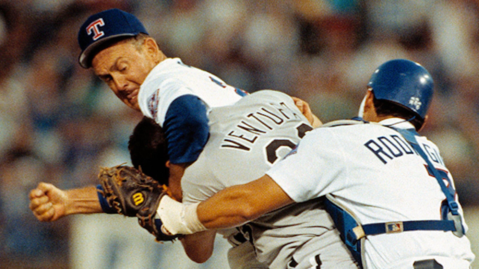 Nolan Ryan And Robin Ventura Exchanged Pleasantries Yesterday