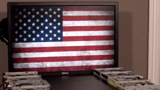 Floppy Drives Playing the National Anthem Will Leave You Misty-Eyed