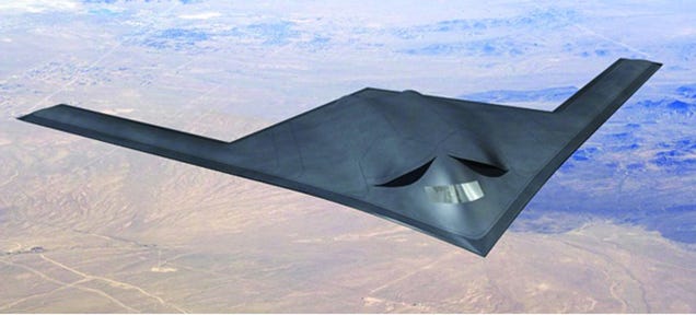 This Chilling Ad Reveals The Lines Of A Top Secret Stealth Bomber