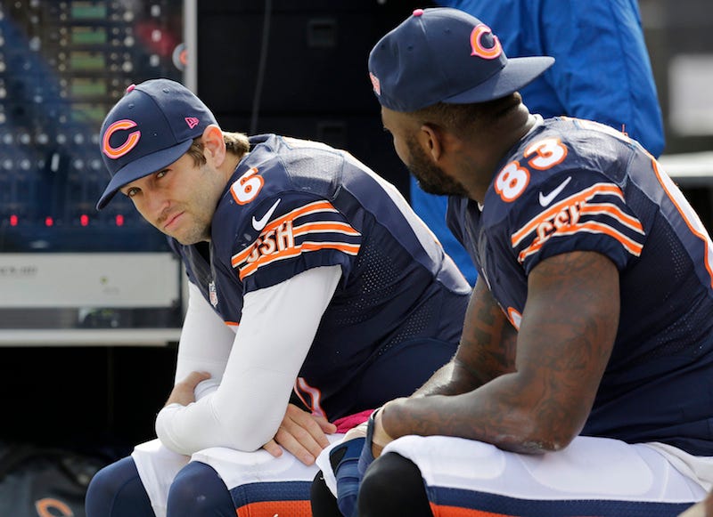 Illustration for article titled Bears Lose At Home; Postgame Locker Room "Ugly Scene"
