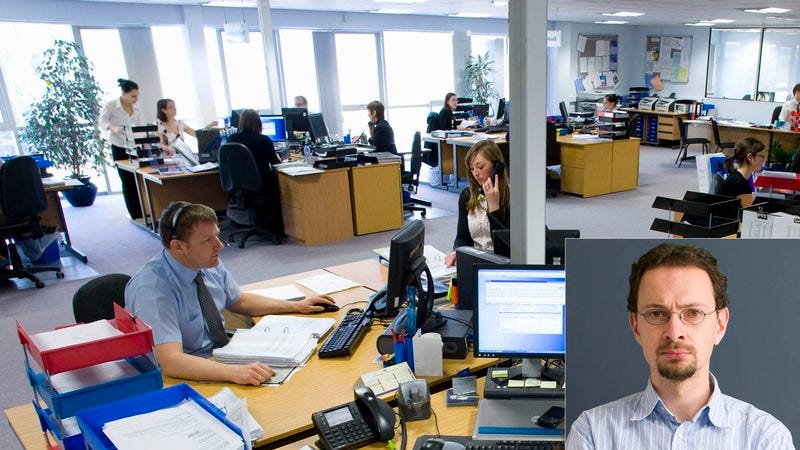 Illustration for article titled Open Floor Plan Increases Office Shooter’s Productivity By 95%
