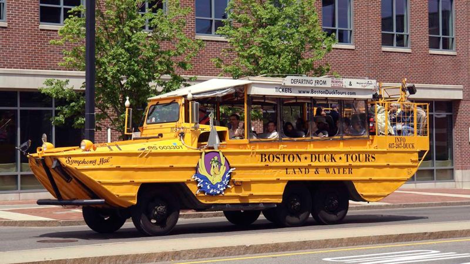 duck tours boston