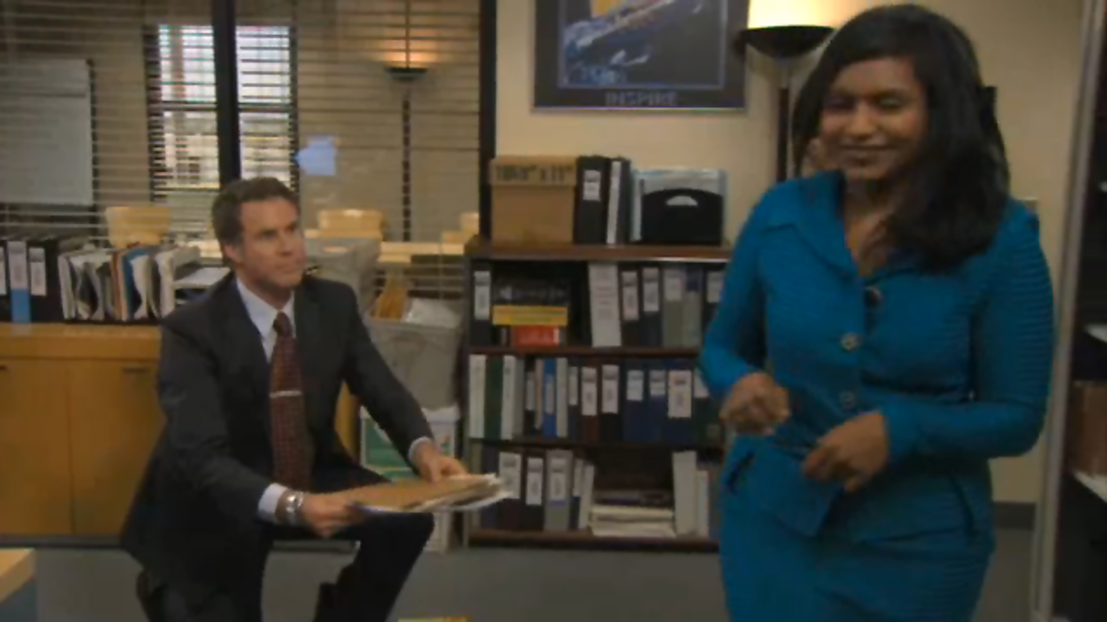 Will Ferrell Meets His New Office Mates