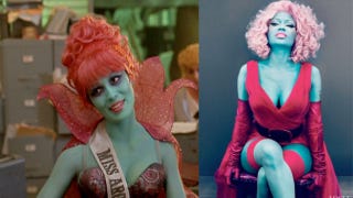 Illustration for article titled Was Nicki Minaj's Vogue Shoot Inspired by Beetlejuice?