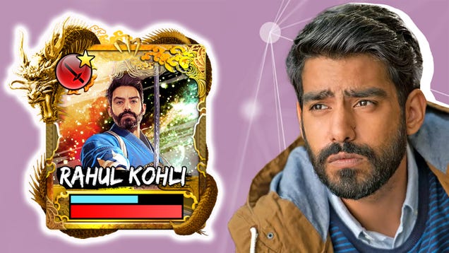 How Rahul Kohli Got His Own Dragon Ishin Trooper Card