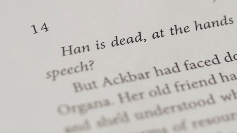 Image: Lucasfilm | Del Rey via YouTube