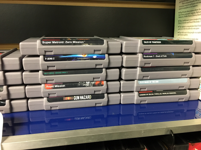 Illustration for article titled Super Metroid: Zero Mission And Other Neat SNES Repro Carts