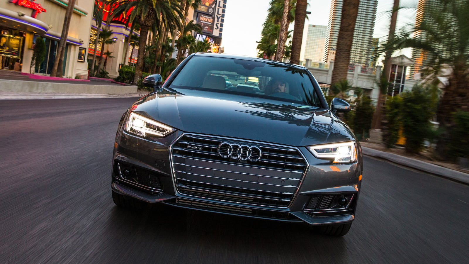 Audis Are Starting To Talk To The Traffic Lights In Las Vegas