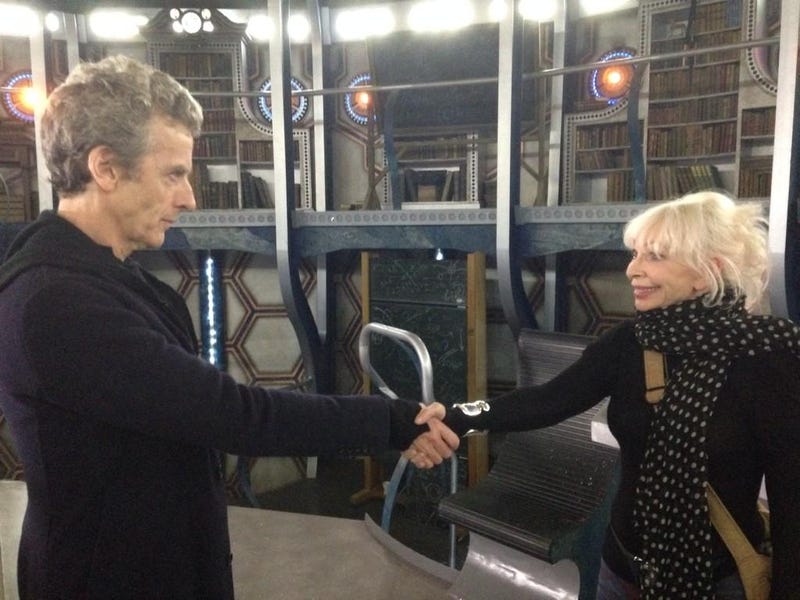 Illustration for article titled When the Twelfth Doctor meets Jo Grant, adorableness happens