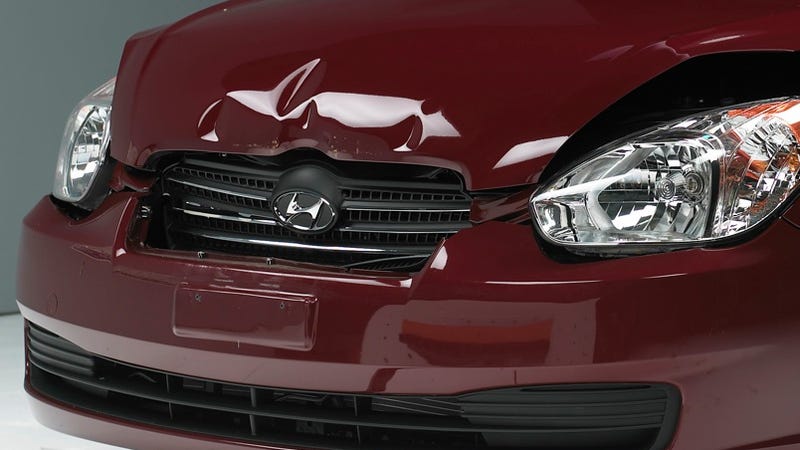 Iihs Small Cars Are Big On Damage In Low Speed Collisions