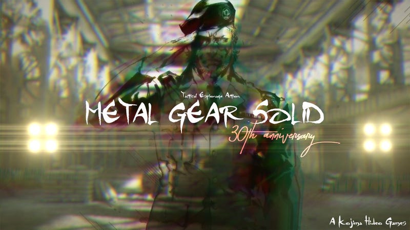 Metal Gear Solid سی ساله شد