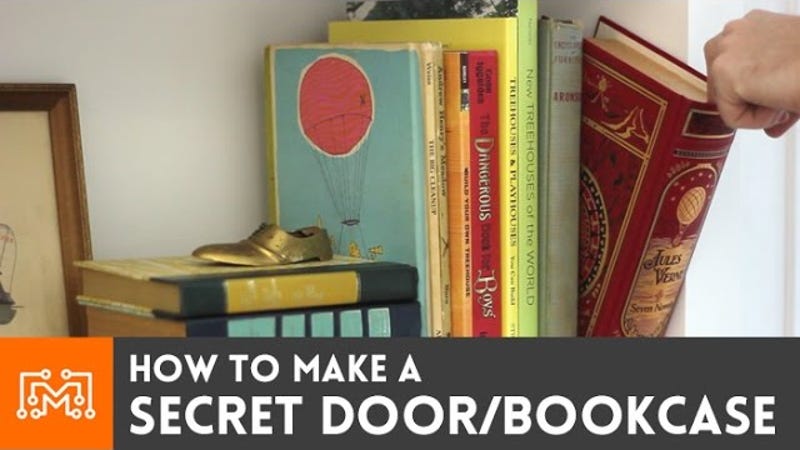 本棚の秘密のドアをdiy 本を動かすとドアが開く作り方動画集 Handful ハンドフル