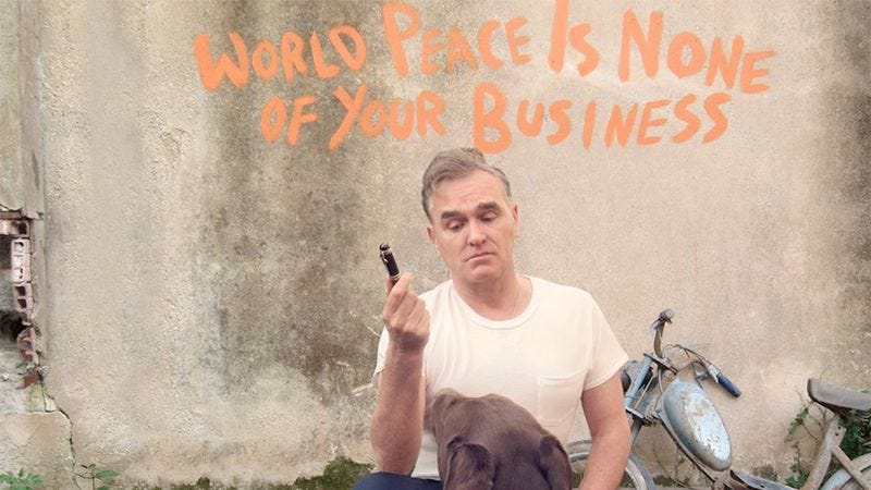 Illustration for article titled Morrissey posted another very Morrissey-like diatribe about his record label drama