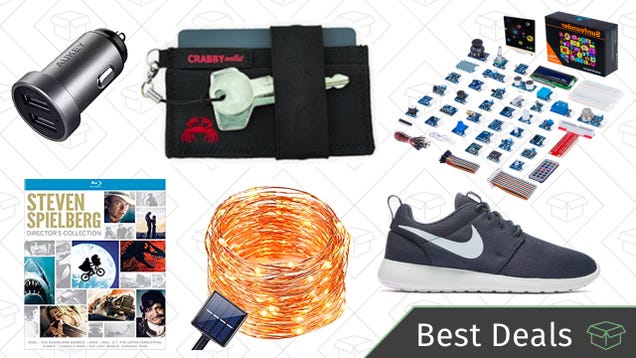 Thursday s Best Deals: Crabby Wallets, Nike Sale, Raspberry Pi Sensor Kit, and More Thursday s Best Deals: Crabby Wallets, Nike Sale, Raspberry Pi Sensor Kit, and More