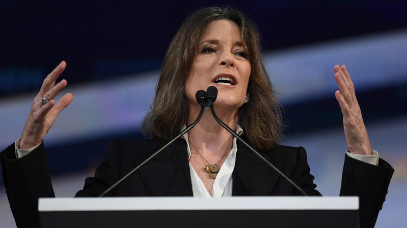 Illustration for article titled Pack Up the Crystals: Marianne Williamson Suspends Her Presidential Campaign