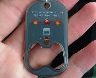 Illustration for article titled Legend Of Zelda-Themed Bottle Opener