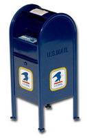 how wide is the usps dropbox mailbox opening
