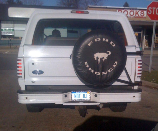 Ford bronco license plate ideas #3