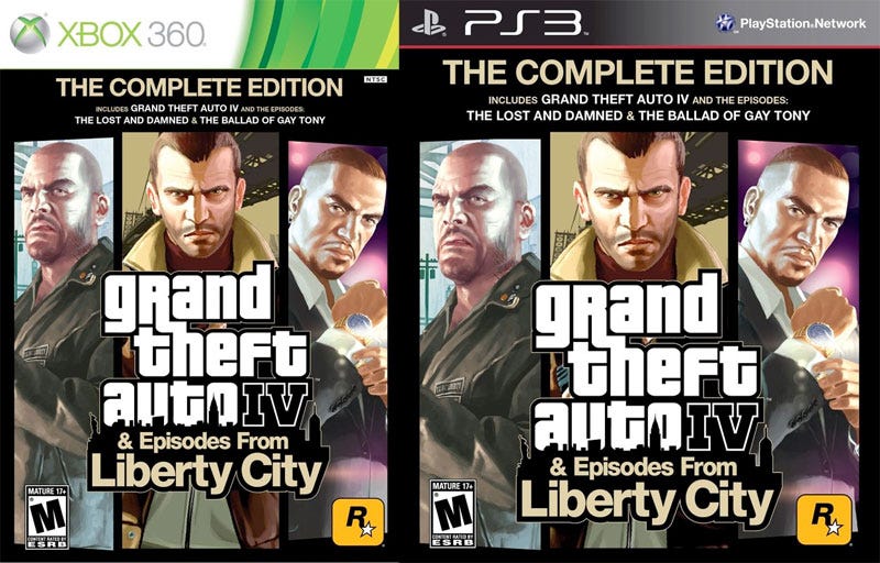 Grand theft auto iv the complete edition что входит