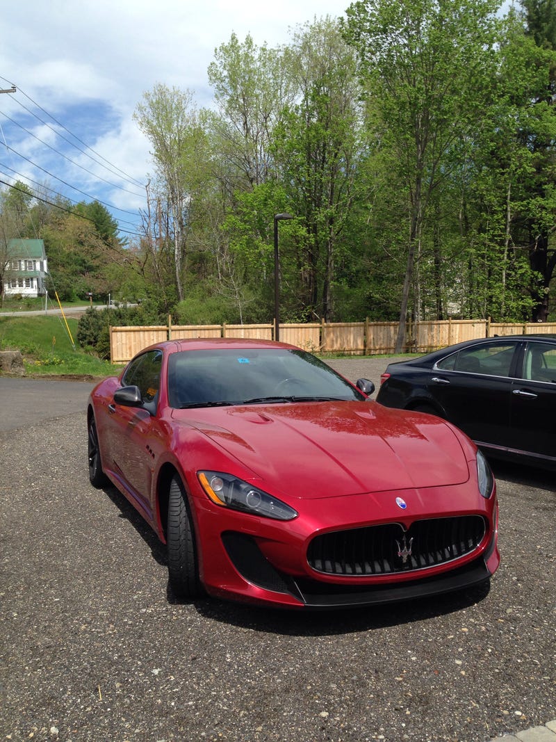 Illustration for article titled My car is driving fantastic right now...have a Maserati