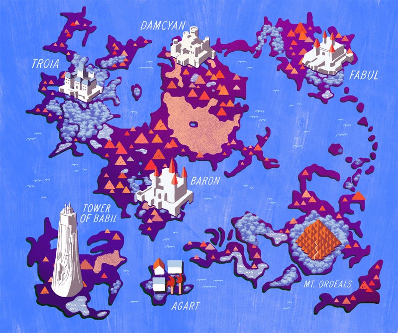 Ff4 Tower Of Babil Map - Maps Location Catalog Online