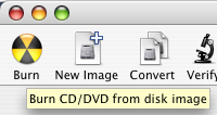 mac burn iso disk utility