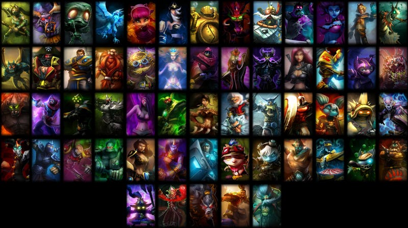 Where Are The Black League Of Legends Characters