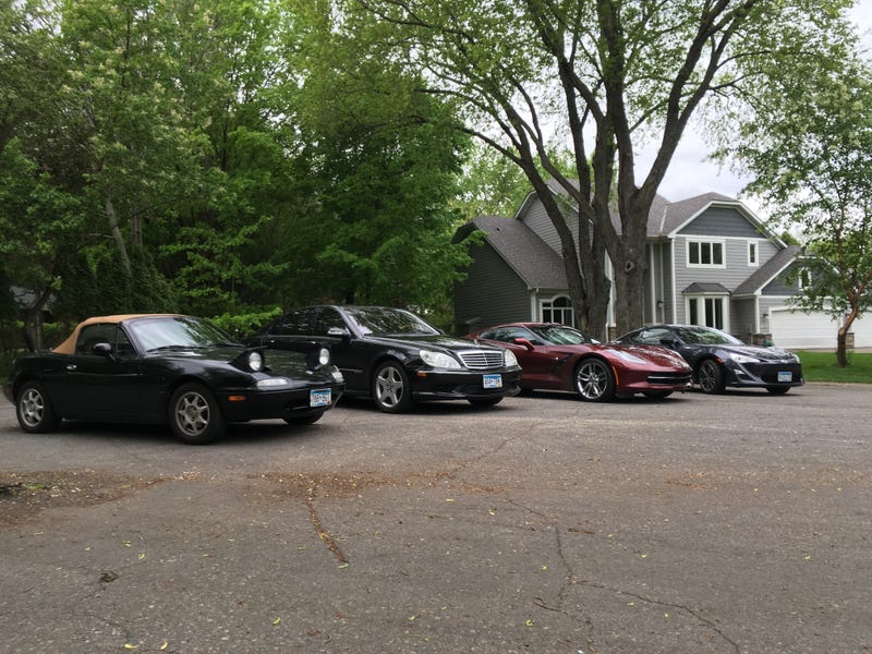 Illustration for article titled We Have A Solid Collection Of Cars In This Family