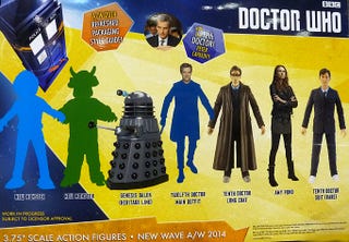 Illustration for article titled See the outline of two new monsters from Series 8 of Doctor Who