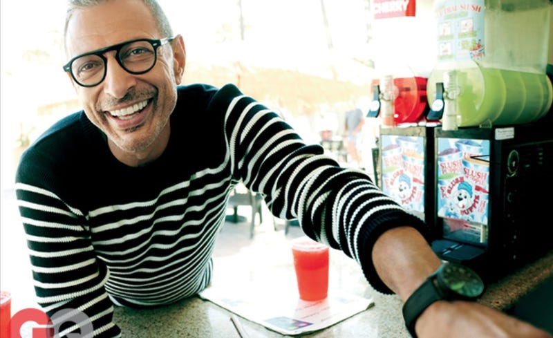 Illustration for article titled Jeff Goldblum Is Truly Loving Life