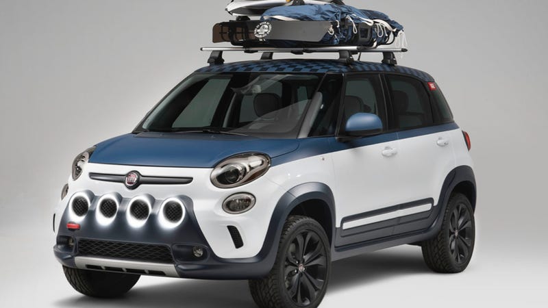Fiat Dips Its Toes Into The Offroad Water With Fiat 500L Vans Concept
