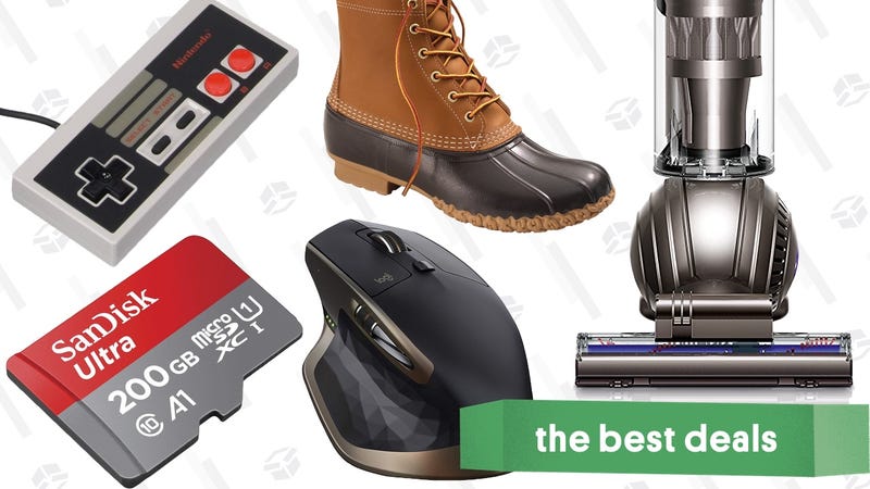 Illustration for article titled Wednesday's Best Deals: PC Storage, Logitech Gear, Bean Boots, and More