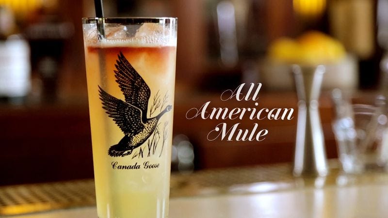 All-American Mule: A salute to bourbon and brandy in an ...