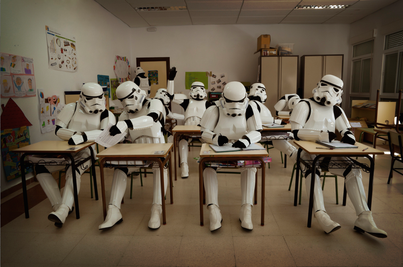 stormtrooper the walking dead