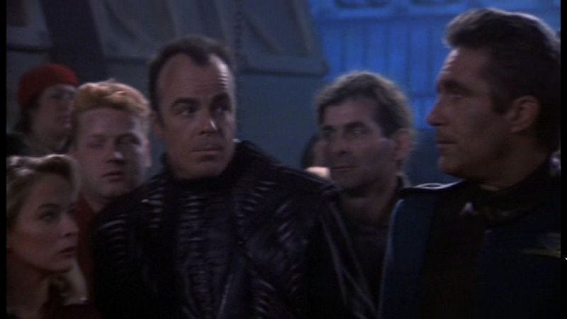 Illustration for article titled Babylon 5: “Survivors”/“By Any Means Necessary”