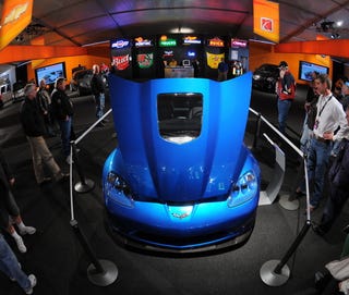 Illustration for article titled Barrett-Jackson: First 2009 Corvette ZR1 Sells at Auction for $1,000,000
