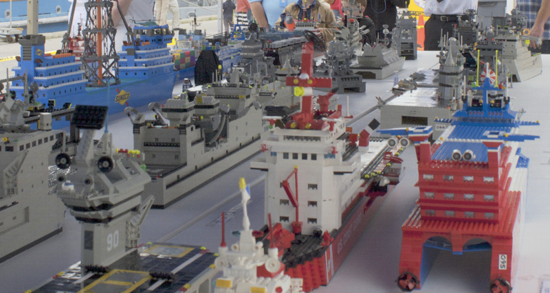 biggest lego ship in the world