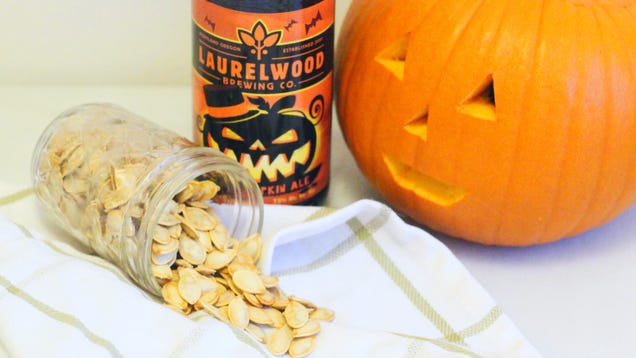 Make Better Pumpkin Seeds by Brining Them in Beer