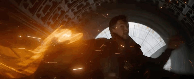 photo of Doctor Strange Has a Giant Fire Whip and an Awkward Moment in a New Trailer image
