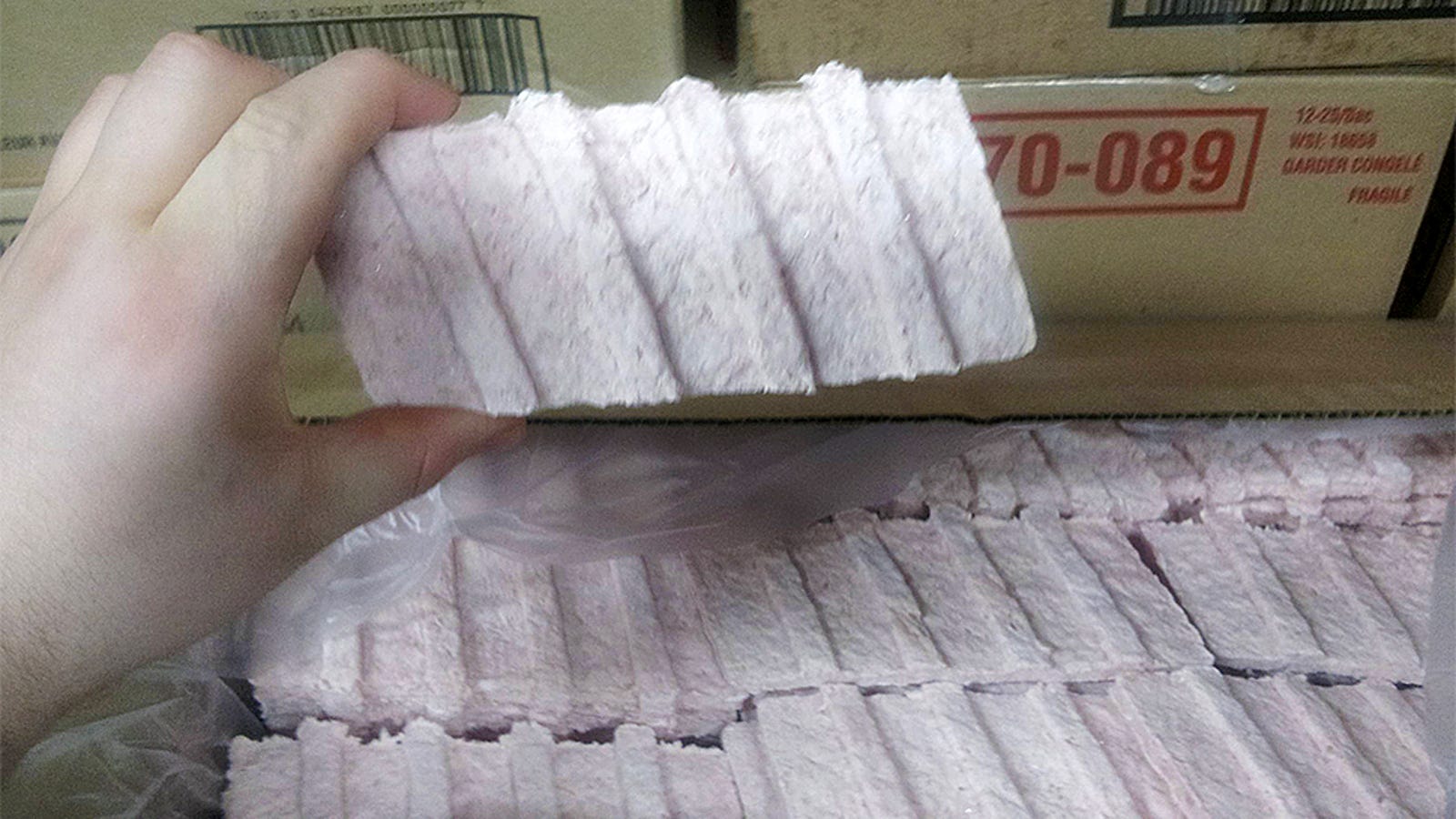 This is what a McRib really looks like before cooking it