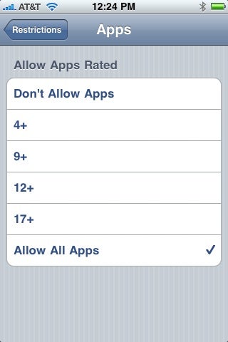 Illustration for article titled Apple Now Rates iPhone and Touch Games