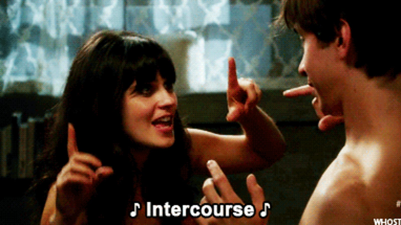 Awkward tinder hookup